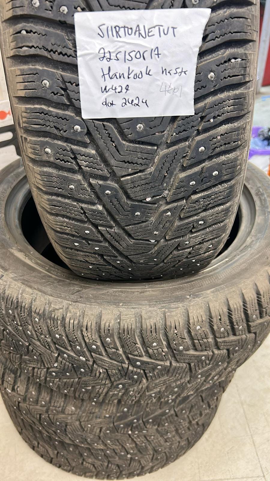 Hankook nastarenkaat
